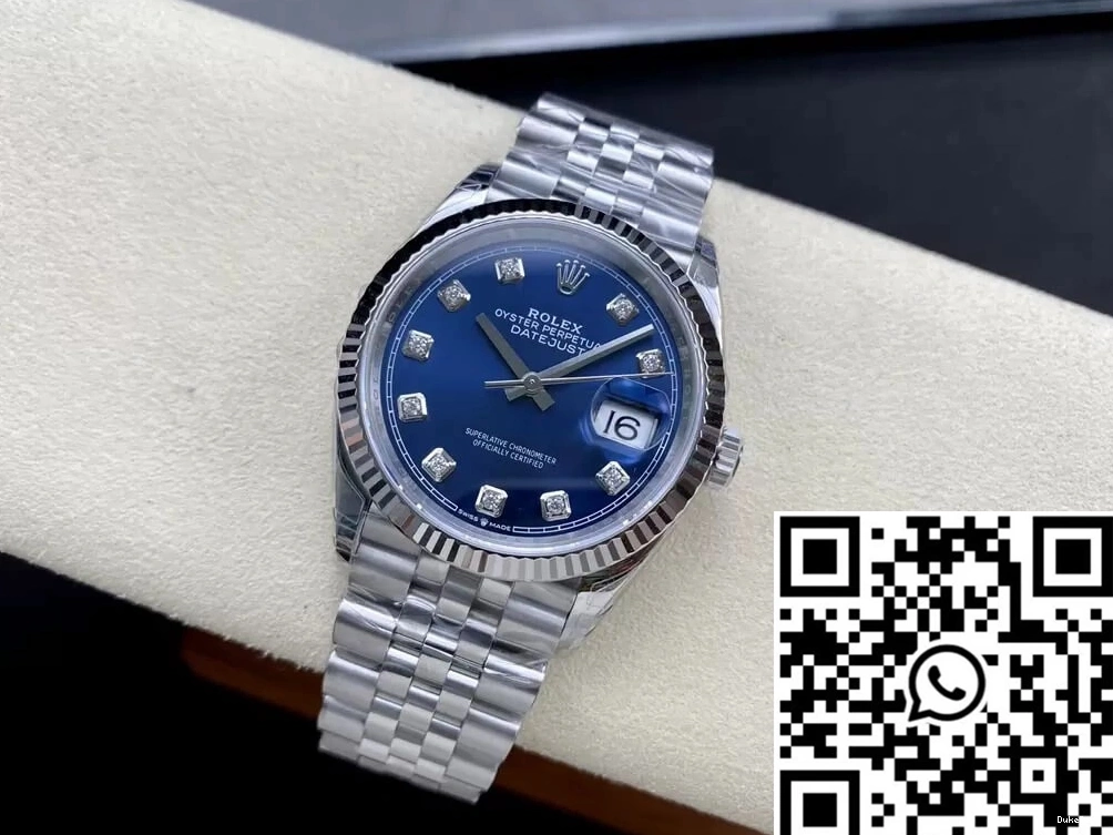 Stainless Datejust Rolex VS Factory 36MM Steel M126234-0037 0308